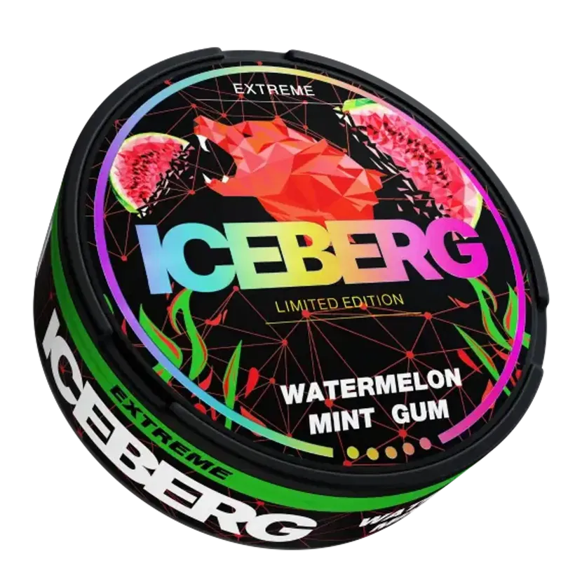 ICEBERG Watermelon Mint Gum extreme