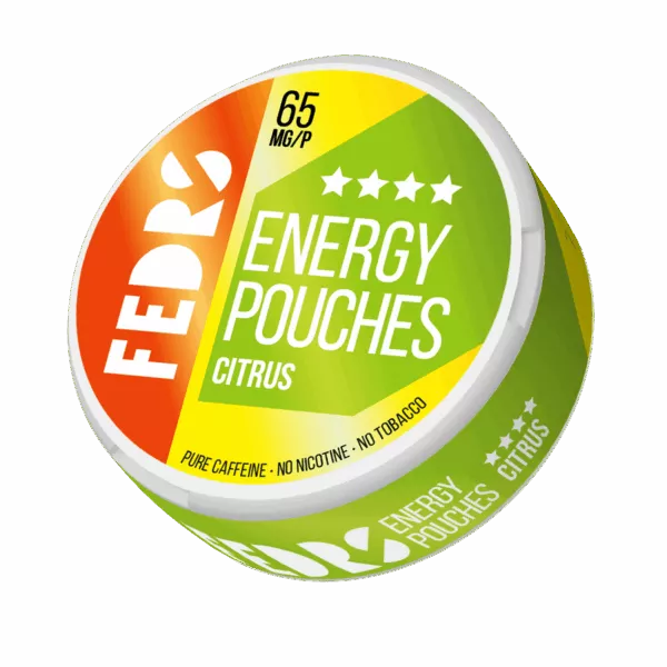 Fedrs Energy Pouches Citrus