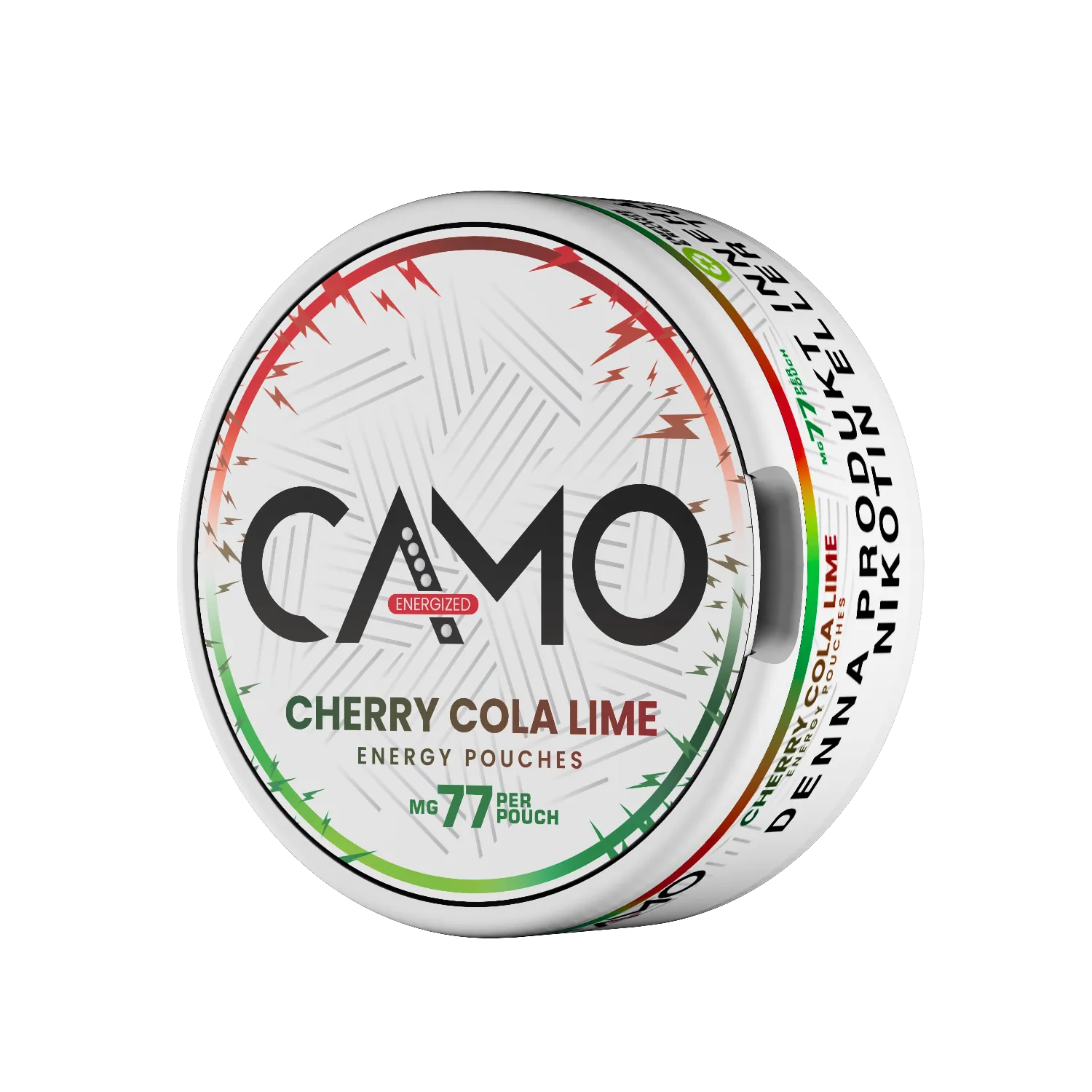 CAMO Cherry Cola Lime Energy Pouches