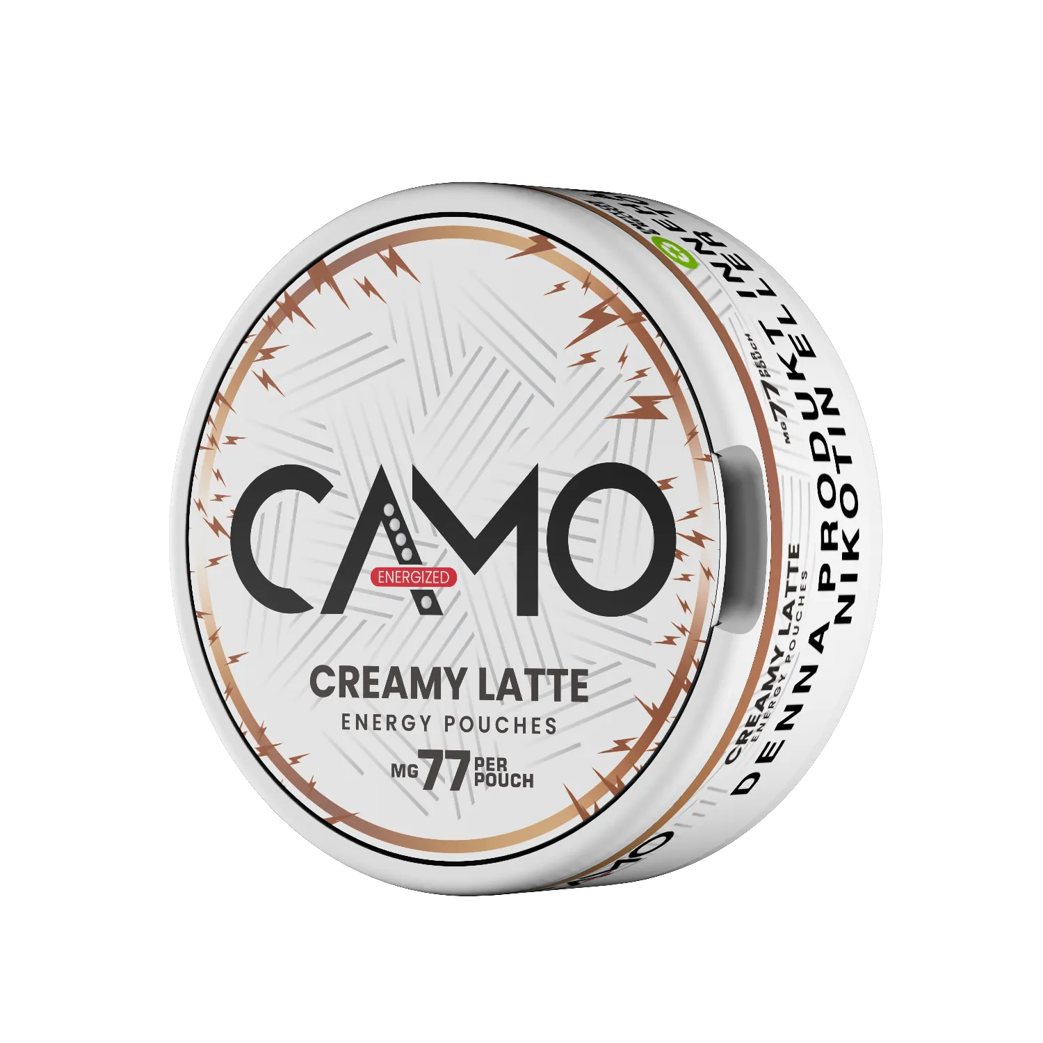 CAMO Creamy Latte Energy Pouches