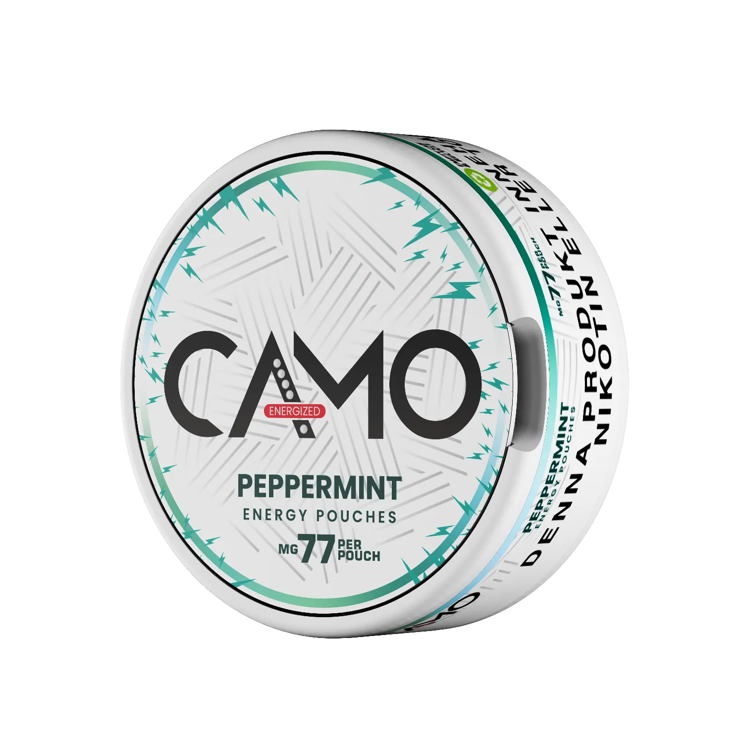 CAMO Peppermint Energy Pouches