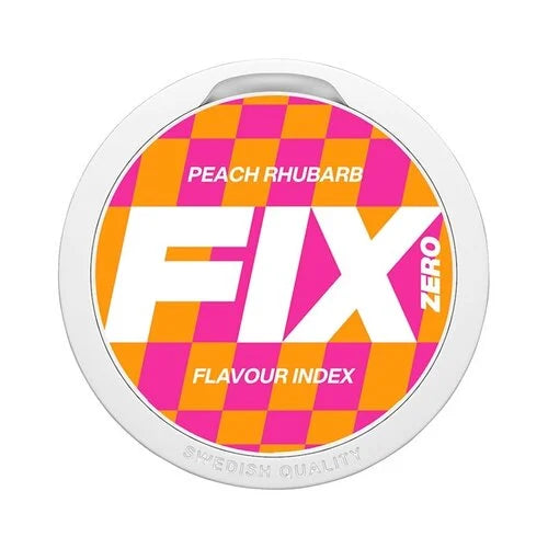 FIX ZERO Peach Rhubarb