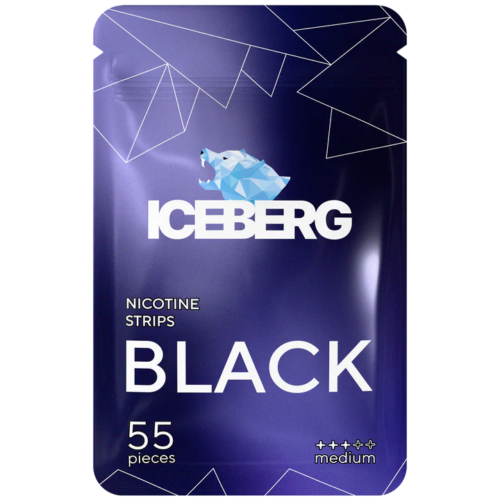Iceberg Black Nicotine Strips
