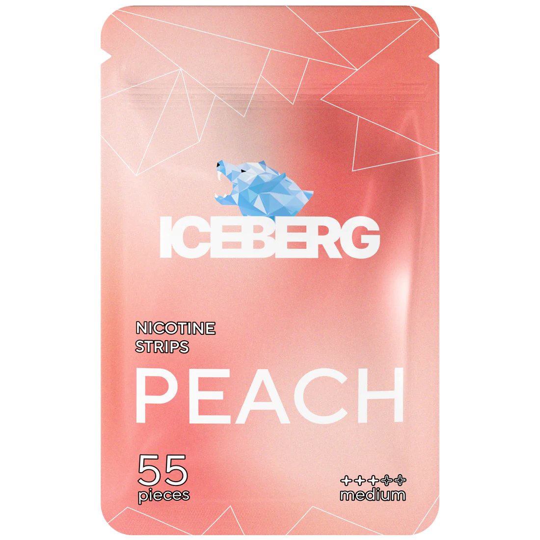 Iceberg Peach Nicotine Strips