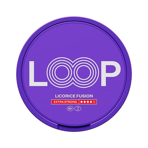 Loop Licorice Fusion Exstra Strong