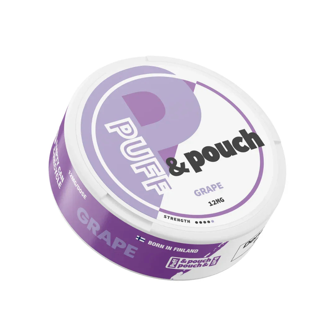 Puff & Pouch Grape 12mg