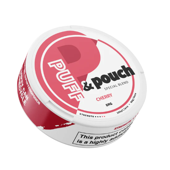 Puff & Pouch Cherry 8mg