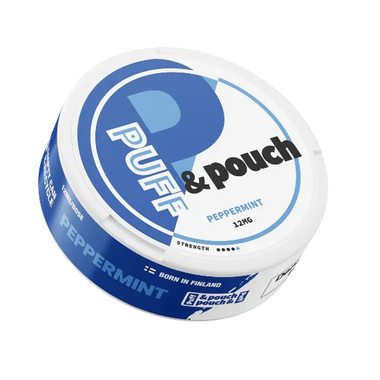 Puff Pouch Peppermint 12Mg