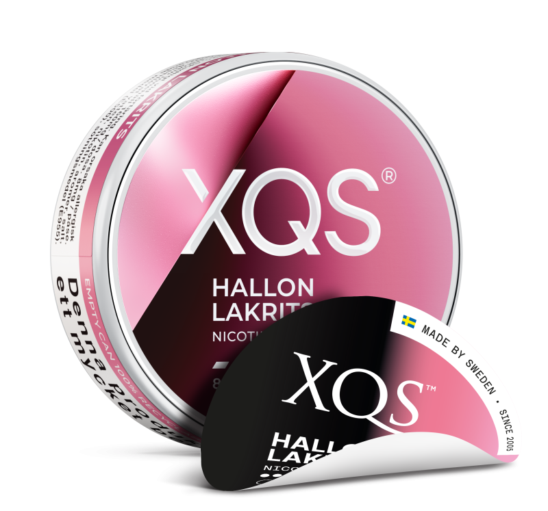 XQS Hallon Lakrits Slim Strong