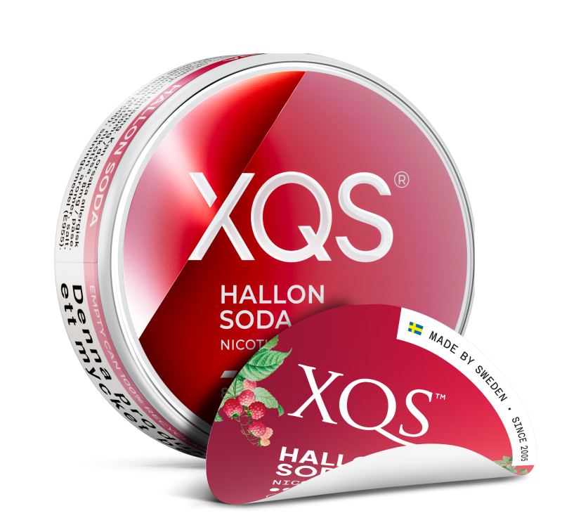 XQS Hallonsoda Strong